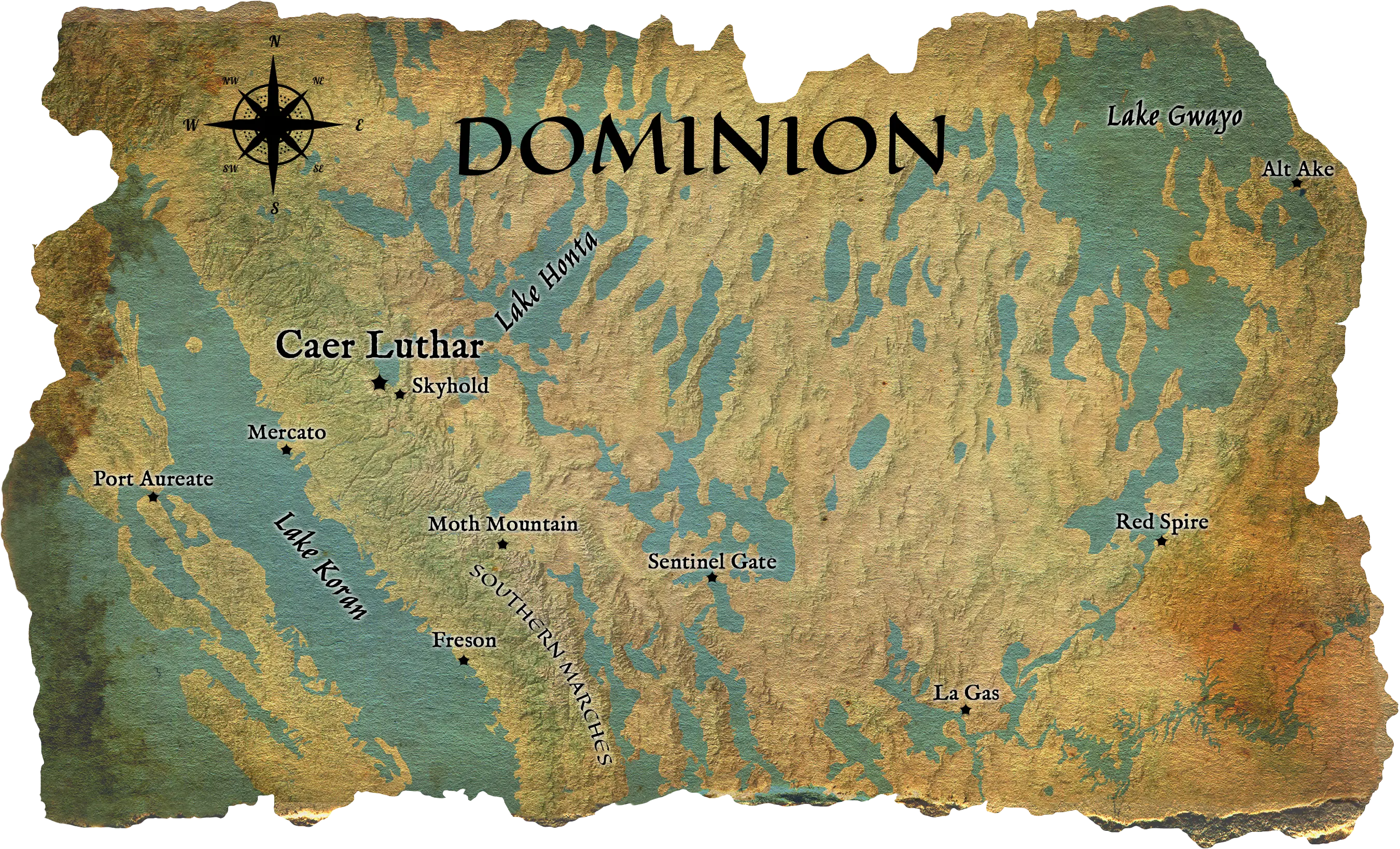 Map of the Dominion